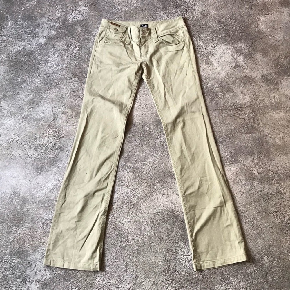 vintage y2k Dolce & Gabbana pants wmns autumn streetwear 90s
